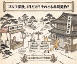 ゴルフ保険、1日だけ？それとも年間契約？違いと選び方をわかりやすく解説！